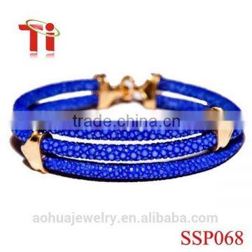 2016 new products men's stingray bracelet smart bracelet charm costume jewelry, men's bracelet