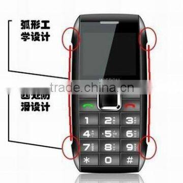 Wisdom WSG01 dual sim dual standby senior mobile phone FM SOS Torch MP3 MP4 camera GPS French Germany Russian 03