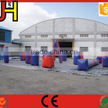China Sport Inflatable Speedball Bunkers With UL Pump