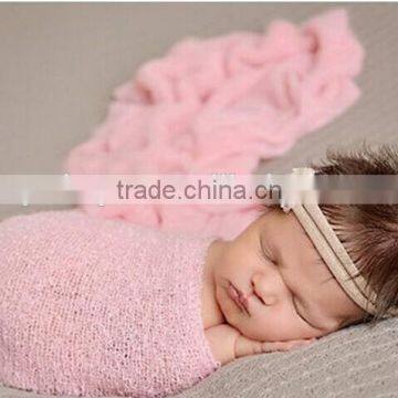 Baby Newborn Wraps Baby Photography Props Soft Fabric for Baby Sleeping photo-3