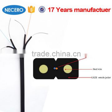 1 core 2 core 4 core Indoor FTTH drop fiber optic cable for local area network