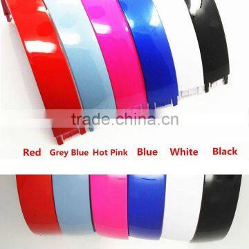Glossy Replacement TOP headband plastic head band bumper parts For Beats solo2 solo 2 2.0 Headphones