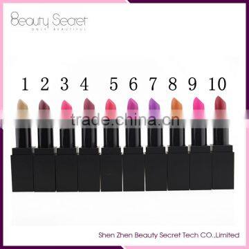 Lip beauty cosmetics unlabeled matte lipstick private label cosmetic lipstick