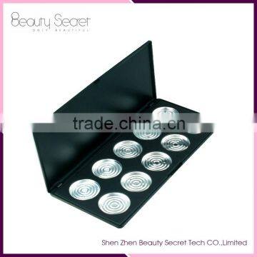 Wholesale Cheap Plastic Empty Makeup Palette with low MOQ