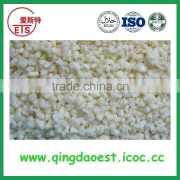 Tasty good and spicy chinese jinxiang factory frozen IQF fresh garlic cube