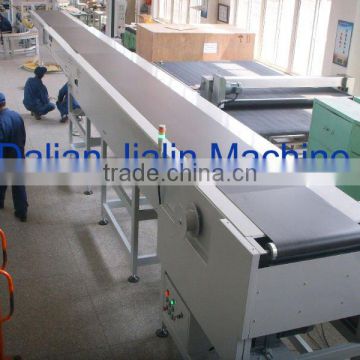 Easy operation belt conveyor for box