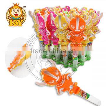 Funny Clap Toy Candy,Ultraman Cartoon Shape With Compressed Candy