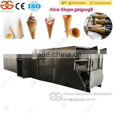 Automatic Ice Cream Sugar Cone Machine Sugar Rolled Cone Baking Machine With CE Approved