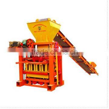 Construction equipment QTJ4-26A semi-automatic clay brick shaping machines  india