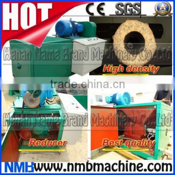 fire wood stalk briquette log extruding machine