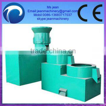 Flat die extrusion pellet making machine and cast round machine