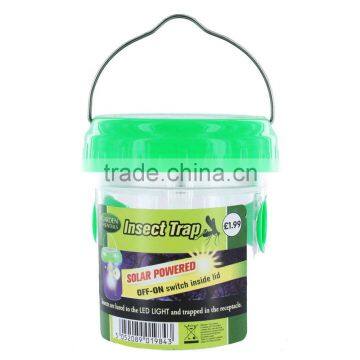 Hanging Solar Powered LED Light Electric Insect Fly Trap Mosquito Killer Lamp photo-3