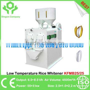 China Best Low Temperature Double Emery Rollers Rice Mill Rice Milling Machine KFMB25/25