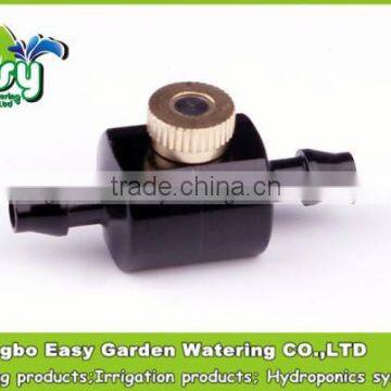 1/4'' Barbed Mist Nozzle base for low powered cooling system. Barbed base. Fog system base.