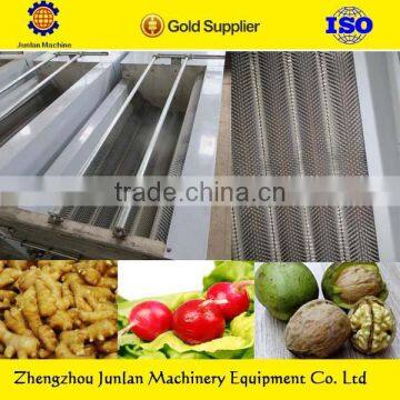 brush type vegetable washing machine