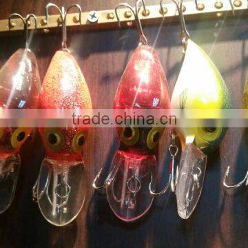 Fishing lure plastic material hard lure from China