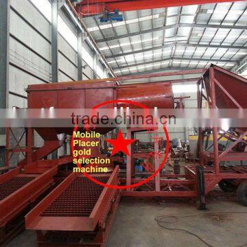 Mobile placer gold equipment for sale