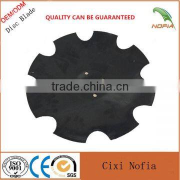 Hot sale disc scraper blade 65Mn or Boron Steel