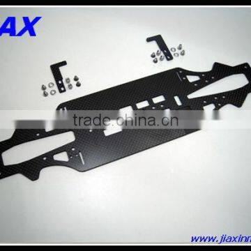 Precision cnc cutting carbon fiber 1:10 rc car chassis