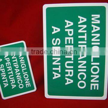 Customized Hazard Metal Warning Sign photo-6
