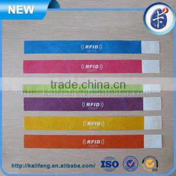 One Time Use Paper RFID Wristband photo-6