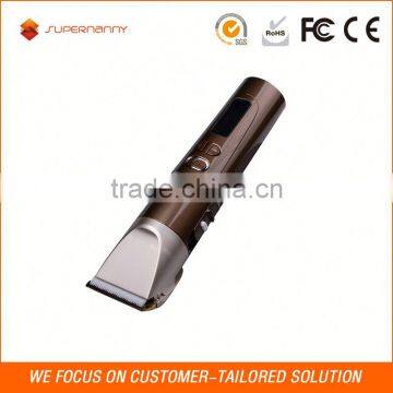 Cheap hot new products for trimmer pro rechargeable ceramic hair clipper