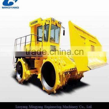 Large 33ton hydraulic landfills refuse compactor with electronic-controlled diesel engines