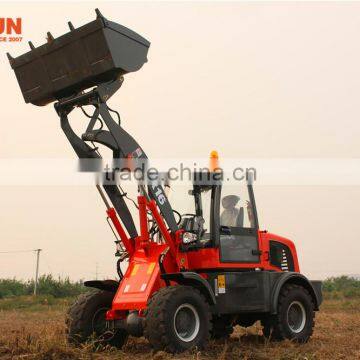 Qingdao Everun New Agricultural Machines ER16 Graaple Forks Loader With Electric Joystick photo-5