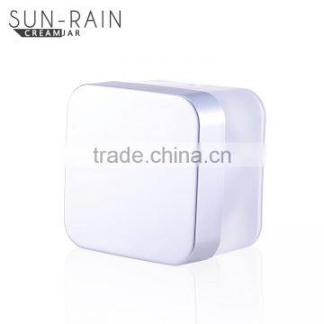 High Quality China Made Square Small Clear Lotion Face Cosmetics Cream Empty Jar photo-4