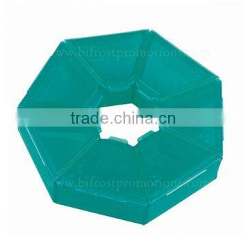 Seven Edge Shape Plastic Pill Box Organizer 7 Day photo-2