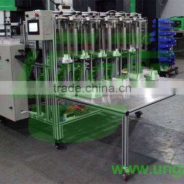 Electrical Automatic Foil Container Stacker Machine with Automatic Counter (UNST-6010)