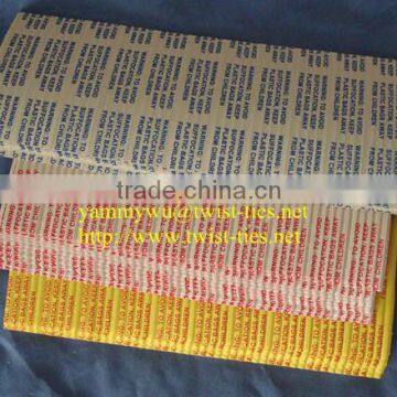 bag closure/twist ties zhenjiang hongda