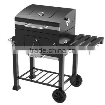 box shape bbq grill smoker trolley