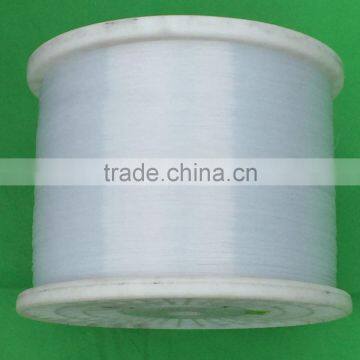 0.48mm White Polyester Monofilament Yarn for Zipper Teeth photo-2