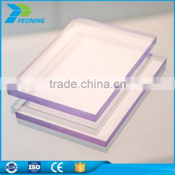 China professional solid surface plastic twinwall polycarbonate sheet manufacture