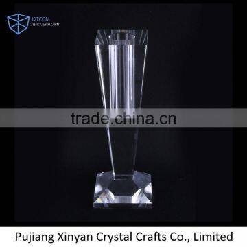 Best seller OEM design crystal glass flower vases for sale