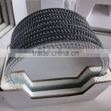 beaded round mirror votive holder