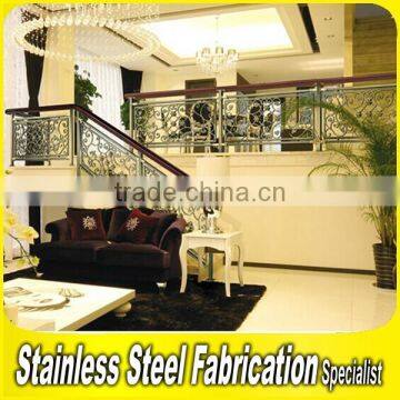 New Design Carving Decorative Stair Aluminum Railing Baluster photo-2