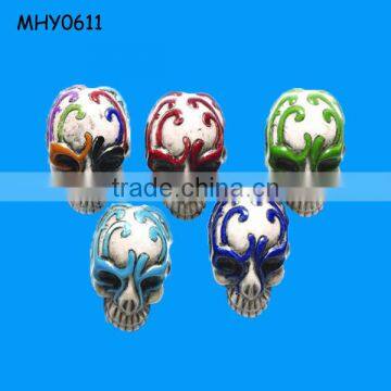 Newest popular decorative skulls Gemstone Bead