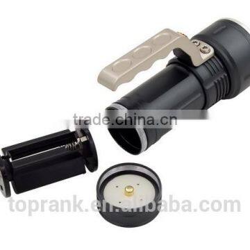 TOPRANK High Power LED Flashlight Torch LED; Aluminium Tactical Flashing, High Lumen Torch for Outdoor Use photo-3