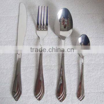 Gold-plated Stainless Steel Flatware Set Cutlery Set photo-3