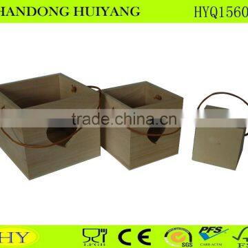 Unfinished Factory Custom Wooden Bucket photo-5