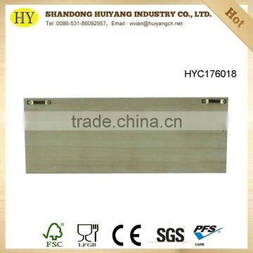 Unfinished Paulownia Wood Weekly Memo Board photo-4