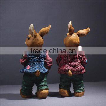 Custom Bunny Outdoor Garden Decor Statue Sculpture photo-5