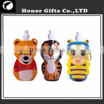 Customized Colorful Eco-friendly Foldable Folding Water Bottle photo-6