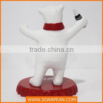 Stylish Decoration Advertising Fiberglass Bear Statues photo-4