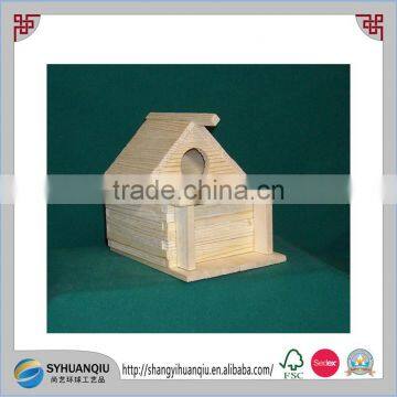 indoor Wooden cheap bird houses