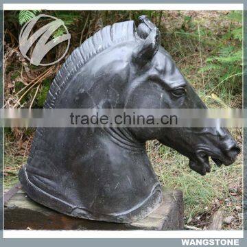 Horse Head Metal Sculpture photo-2
