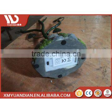 Art Work Resin Craft Two Birds Metal Tree Garden Solar Motion Sensor Light photo-5