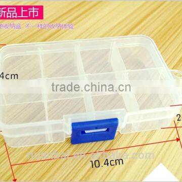 10cm Adjustable Clearly Crafts Storage Stock Case Pill Box 8 Compartments photo-2